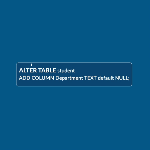 Alter table in SQL