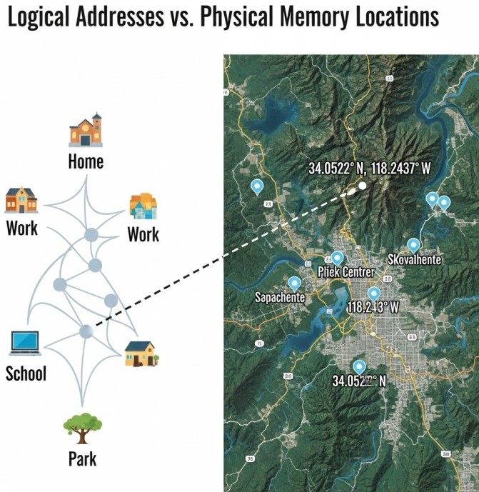 Logical Address Space in Operating System