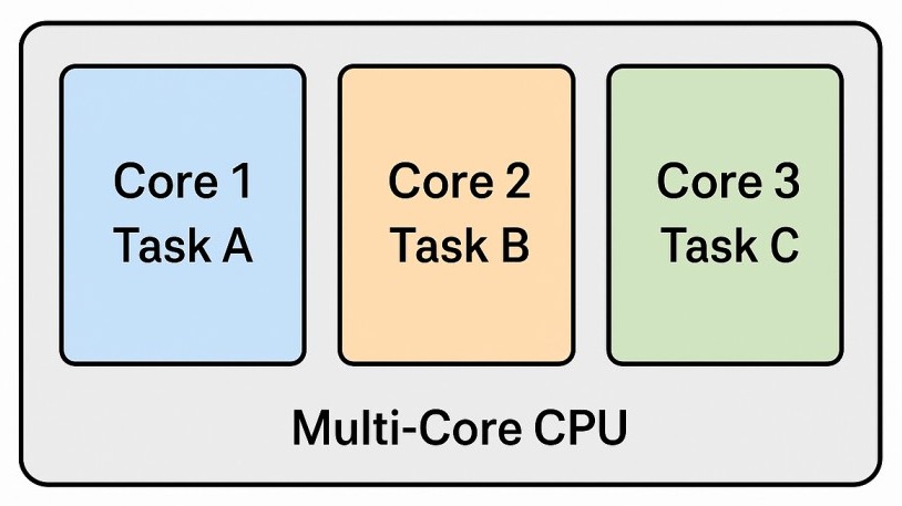 Concurrency Vs Parallelism in Operating System